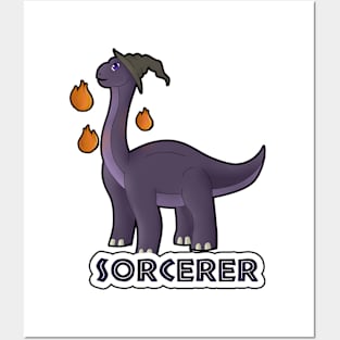 Dungeons and Dinos RPG - SORCERER Posters and Art